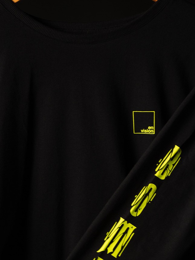 Camiseta "Ripper" Manga Longa - Preta