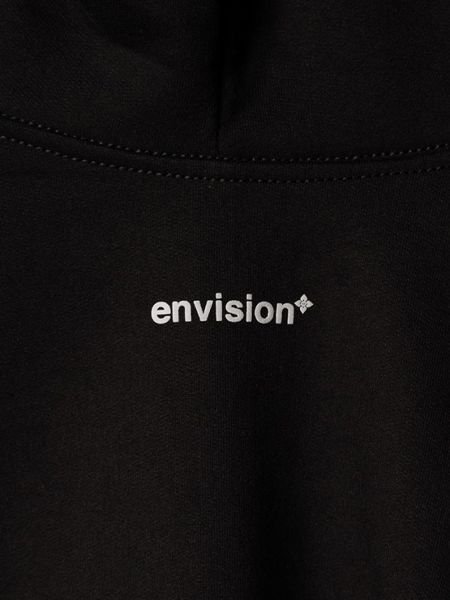 Moletom "Essential" Canguru - Preto Bordeau