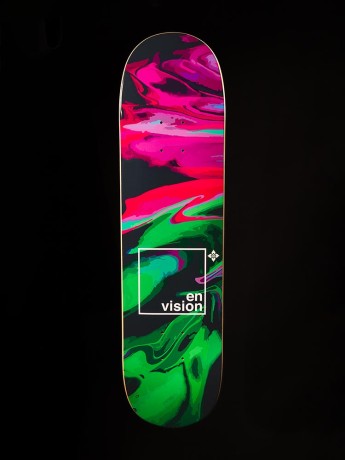 Shape "Fluid" - Green/Purple/Pink